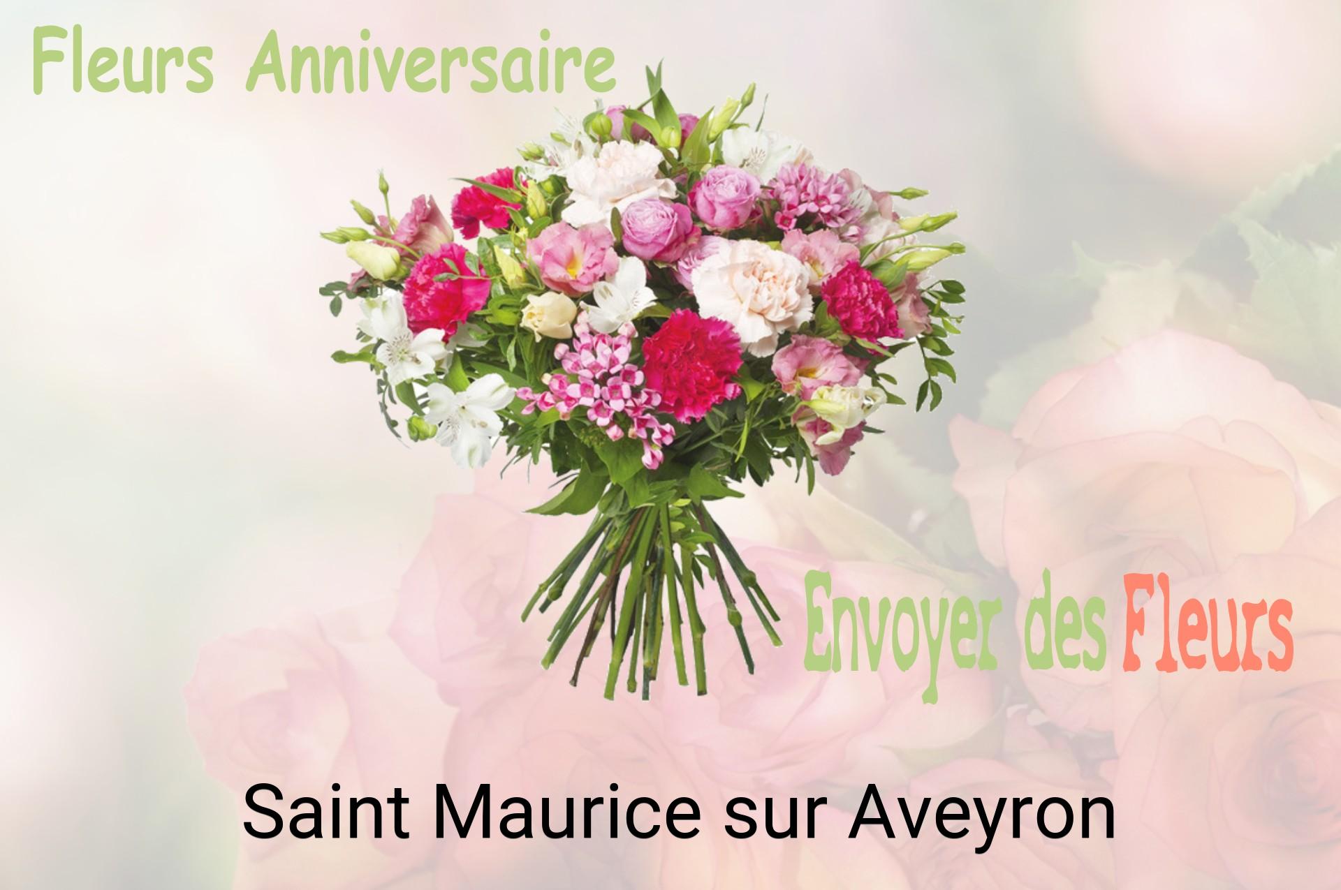 Bouquet de fleurs d’anniversaire livré à Saint-Maurice-sur-Aveyron